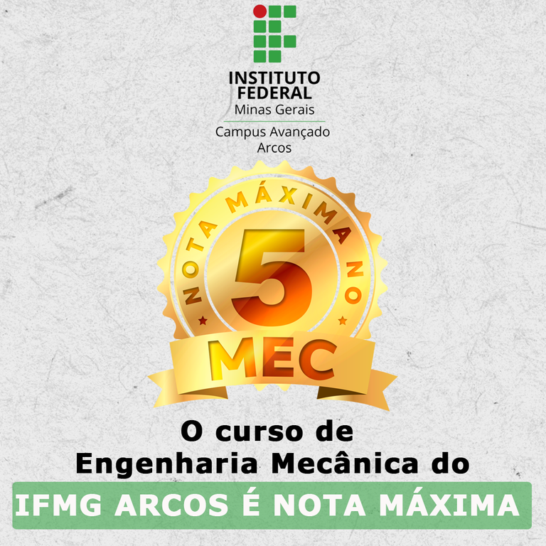 IFRJ Paracambi: curso de Engenharia Mecânica é nota máxima no MEC