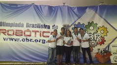 Equipe classificada para a etapa estadual da OBR Equipe classificada para a etapa estadual da OBR