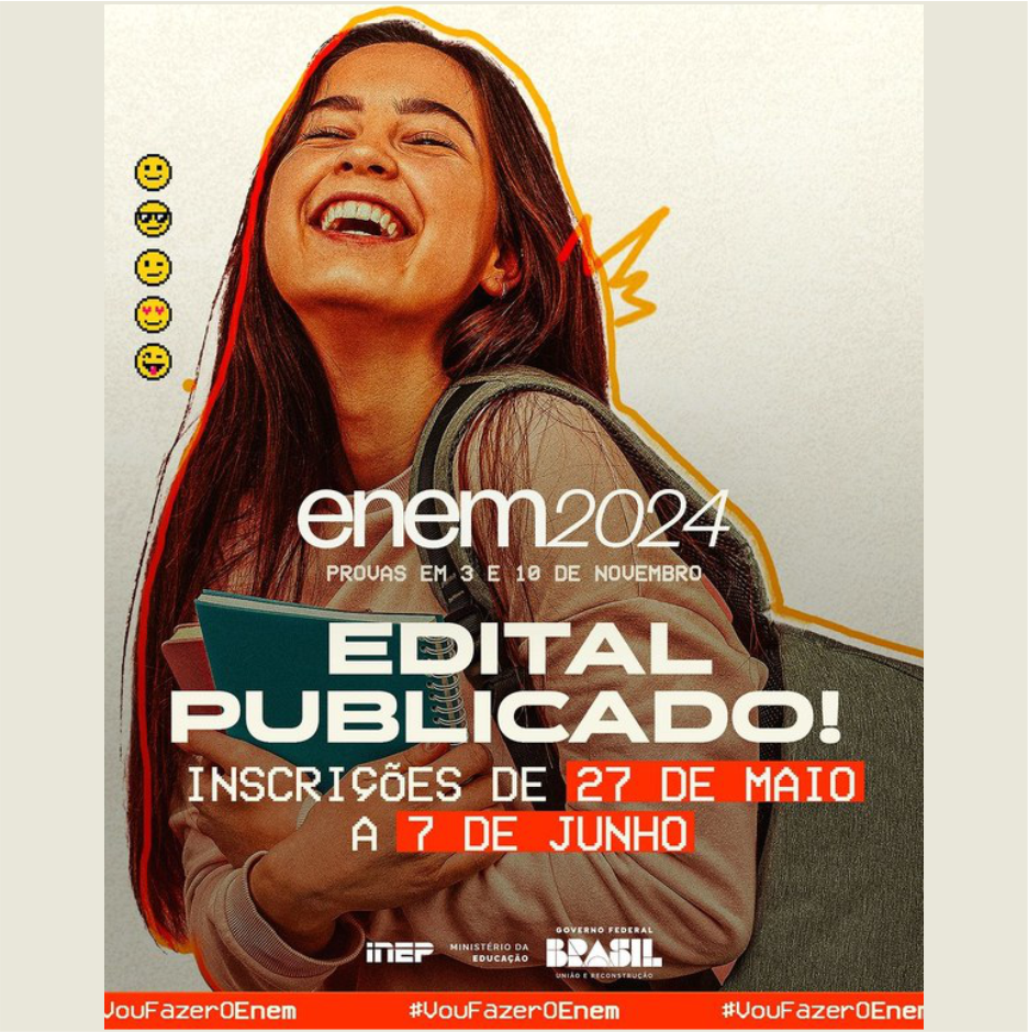 Inep publica o edital do Enem 2024 — Instituto Federal de Educação ...