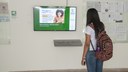 Mural Digital IFMG - Hall do Prédio de Ensino Campus GV