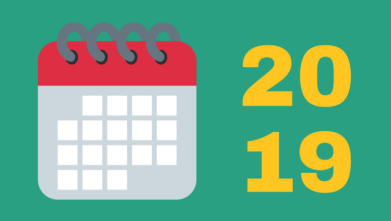 Calendário e Horário de Aulas 2019