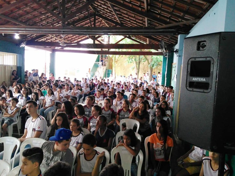 Público durante apresentações