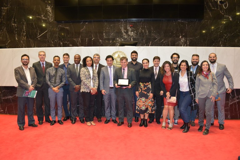 Homenagem IFs na ALMG - equipe