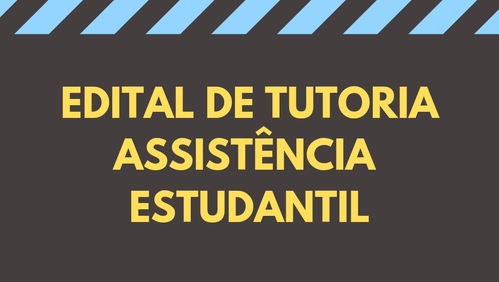 Edital Tutoria SSAE