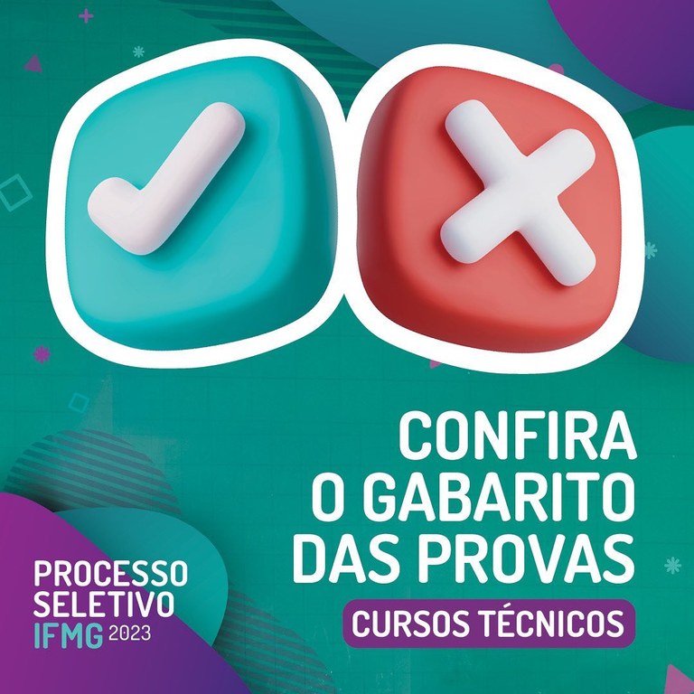 GABARITO_Processo Seletivo_Vestibular_IFMG_2023