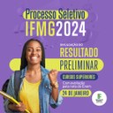 Processo Seletivo IFMG 2024_Cursos Superiores