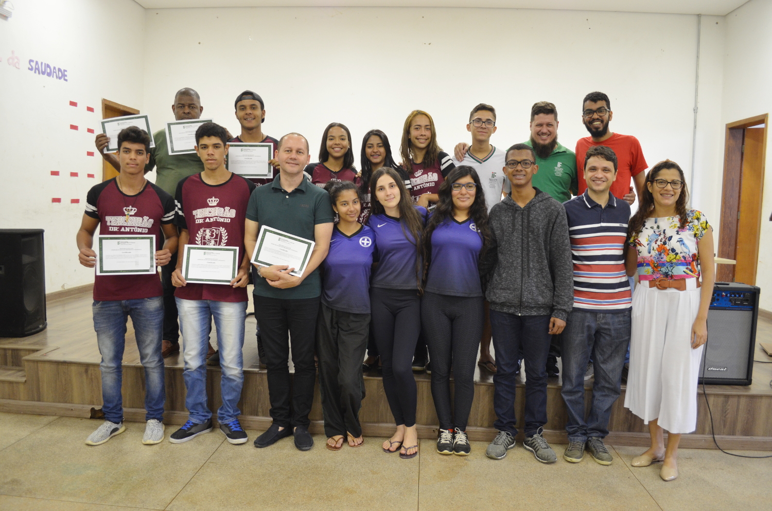 Membros do projeto GEJNGV 2019