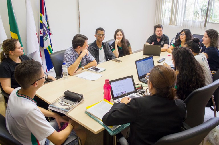 Reunião projeto de extensão Juventude Negra - agosto19