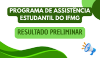 Edital nº 1057/2026 - IFMG Ibirité divulga resultado preliminar da Bolsa Permanência