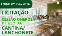 Edital nº 256/2026 - IFMG – Campus Ibirité abre licitação para cessão onerosa da cantina/lanchonete