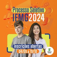 Processo seletivo 2024: IFMG abre inscrições para cursos técnicos e superiores