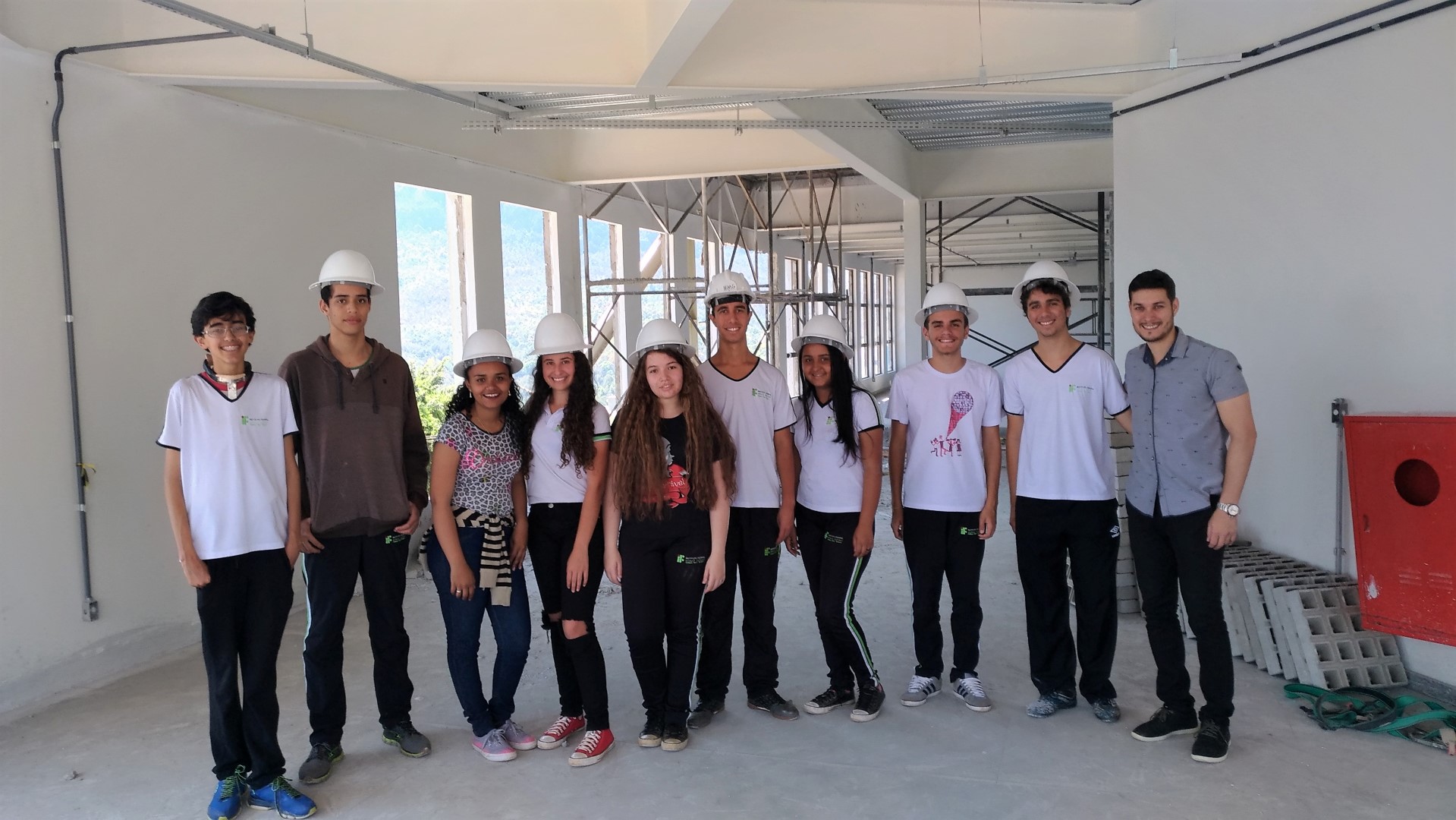 Visita obra alunos 1 Visita obra alunos 1