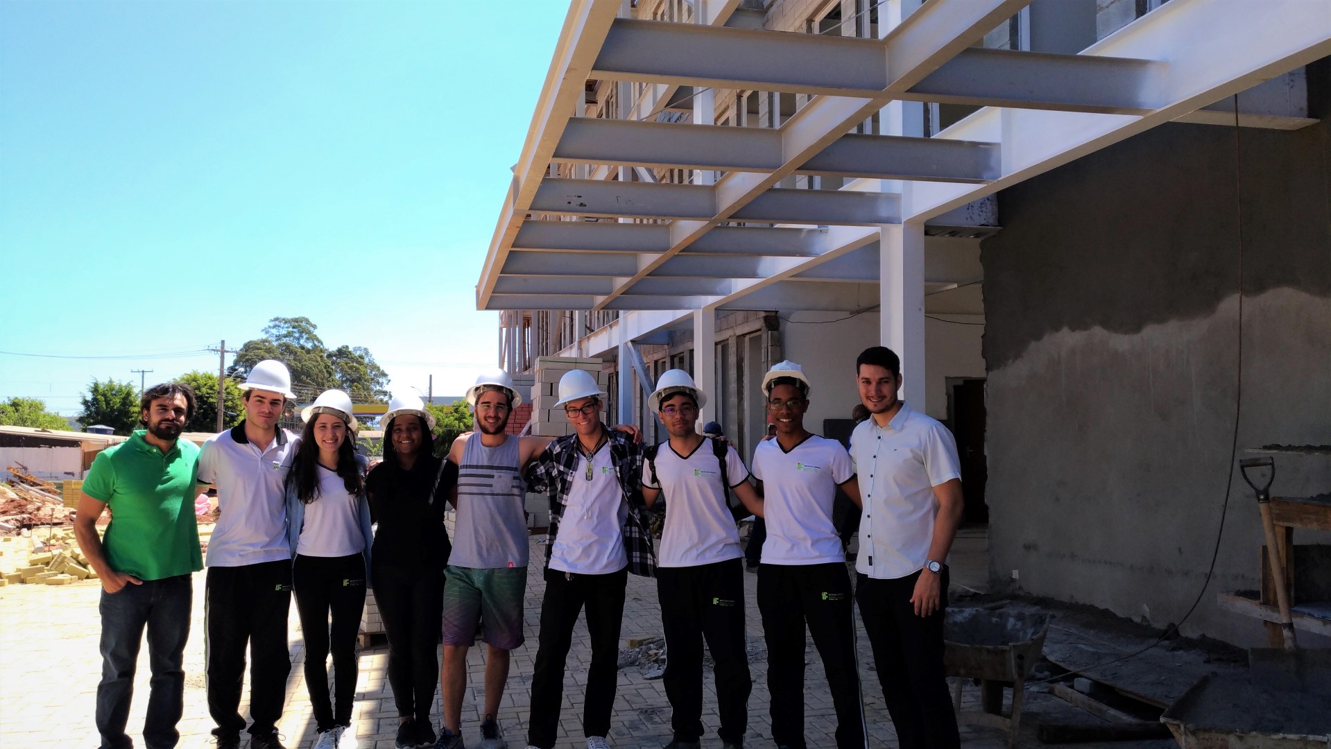 Visita obra alunos 6 Visita obra alunos 6