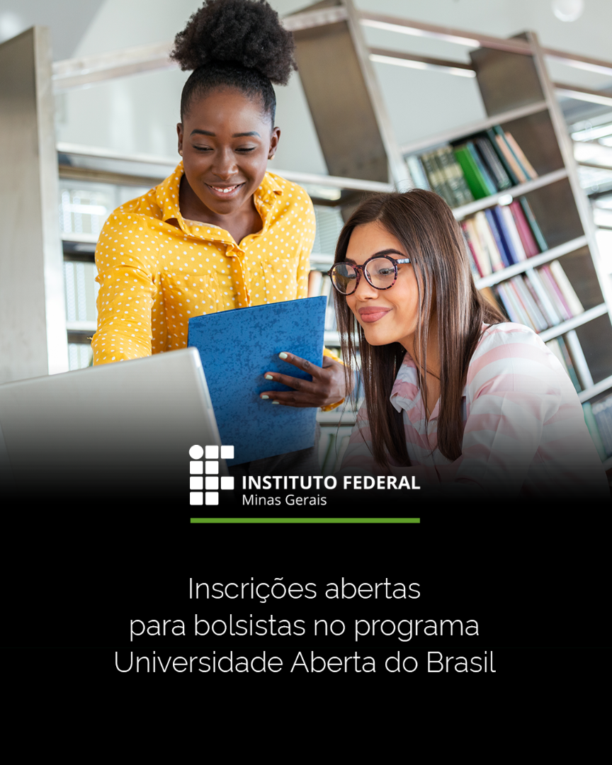 Inscrições abertas para bolsistas no programa Universidade Aberta do ...