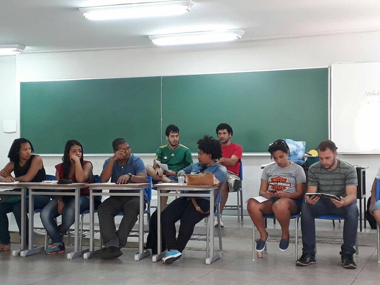 Seminário, das Licenciaturas em Física e em Geografia – do IFMG- Ouro Preto 4