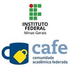 logomarcas do IFMG e Rede CAFe