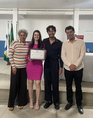 Luciama, Geissiane, Pedro e Luciano