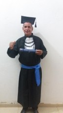 Sr. Geraldo Donisete da Silva: formando aos 55 anos