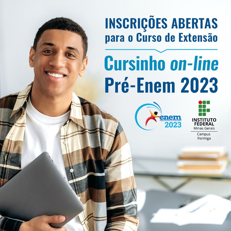 Inscrições para o ENEM 2023 iniciam hoje - Campus Erechim