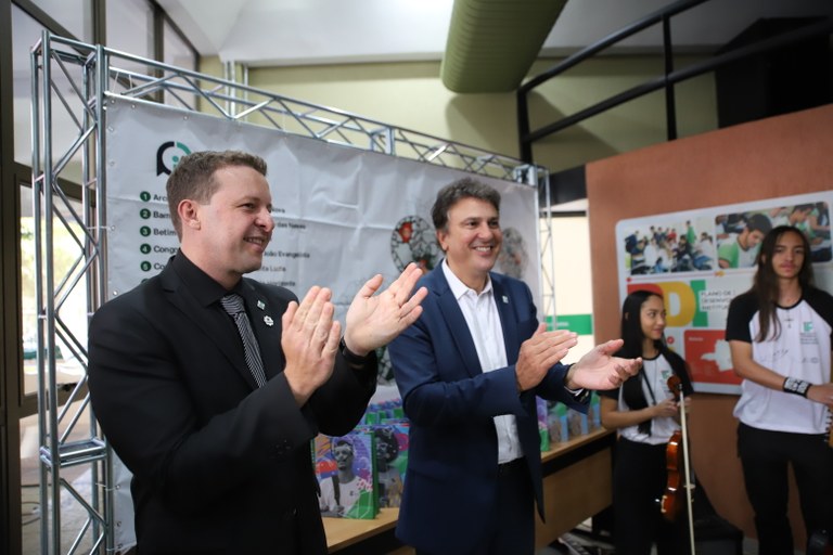 Visita do ministro Camilo Santana à Reitoria do IFMG