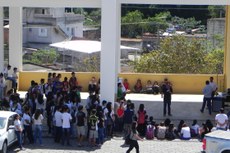  Concentração do público durante a mobilização