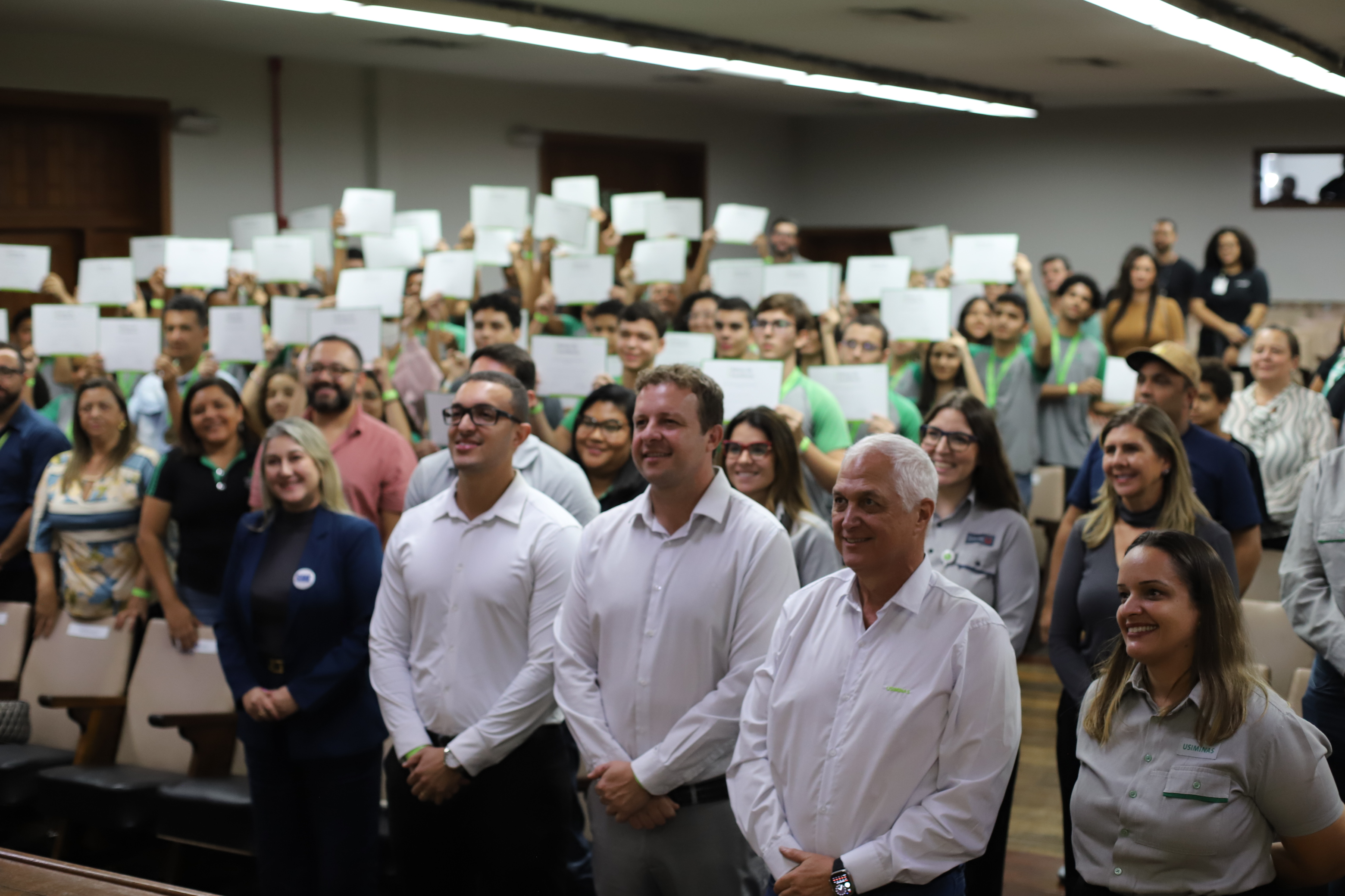 Premiação na Usiminas