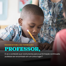 Plataforma aberta reúne cursos, eventos e materiais didáticos e conecta docentes a oportunidades de desenvolvimento profissional alinhadas à prática escolar