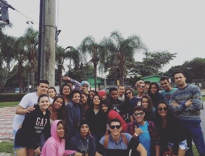 ENET - Estudantes no evento Estudantes no Encontro Nacional dos Estudantes do Ensino Técnico no Rio de Janeiro